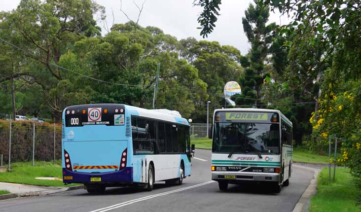 Forest Coach Lines Volvo B7RLE Custom CB80 6291 & B10M Custom 210 5343